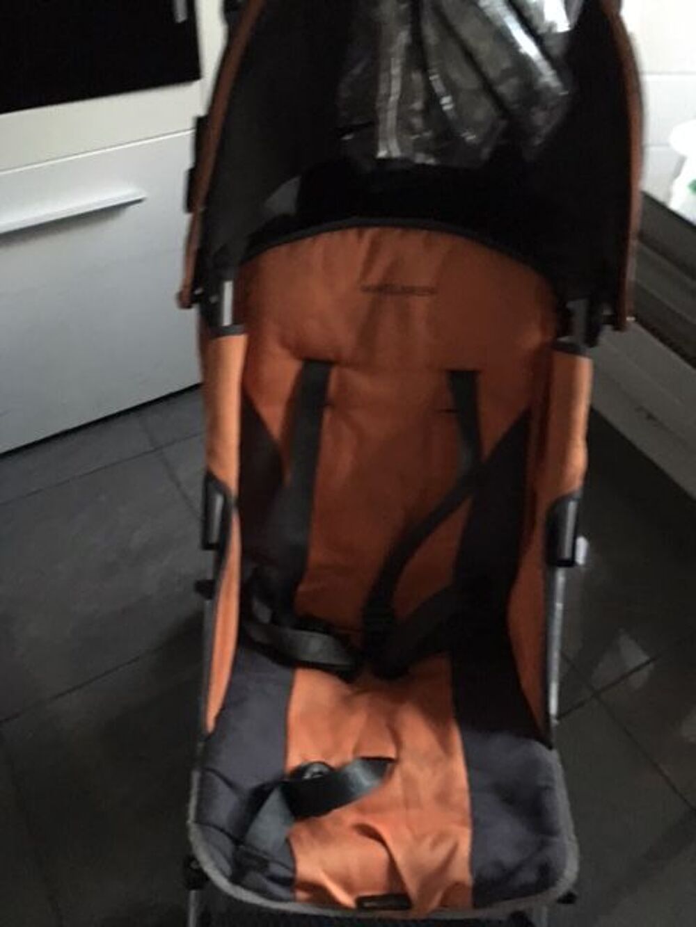 Poussette maclaren quest sport orange-gris Puériculture