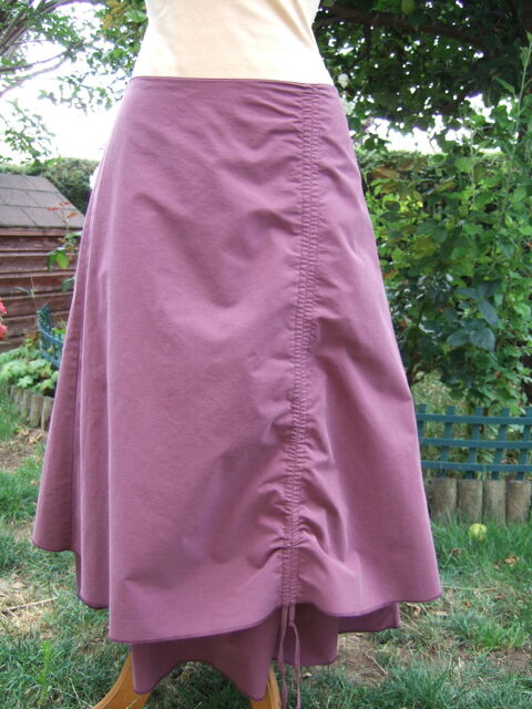 Jupe coton prune taille 40 (�tat neuf) 10 Saint-Martin-le-Beau (37)