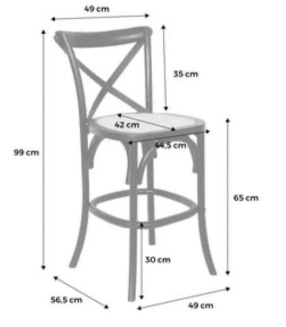 1 ou 2 chaises bar &eacute;l&eacute;gantes SWEEEK Meubles