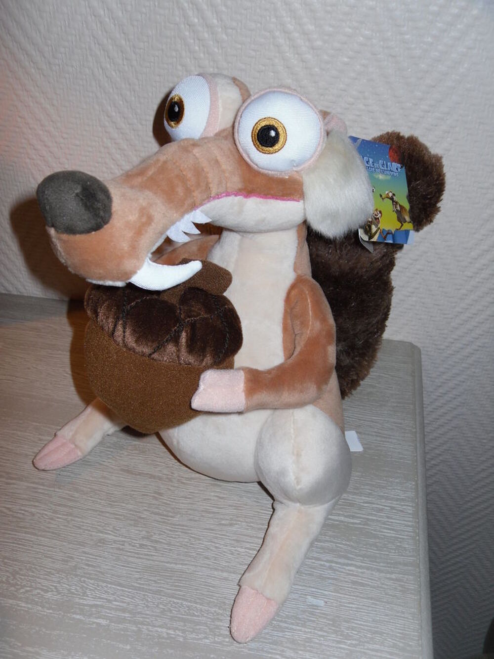 SCRAT: L'AGE de GLACE, peluche, 26cm NEUF Jeux / jouets