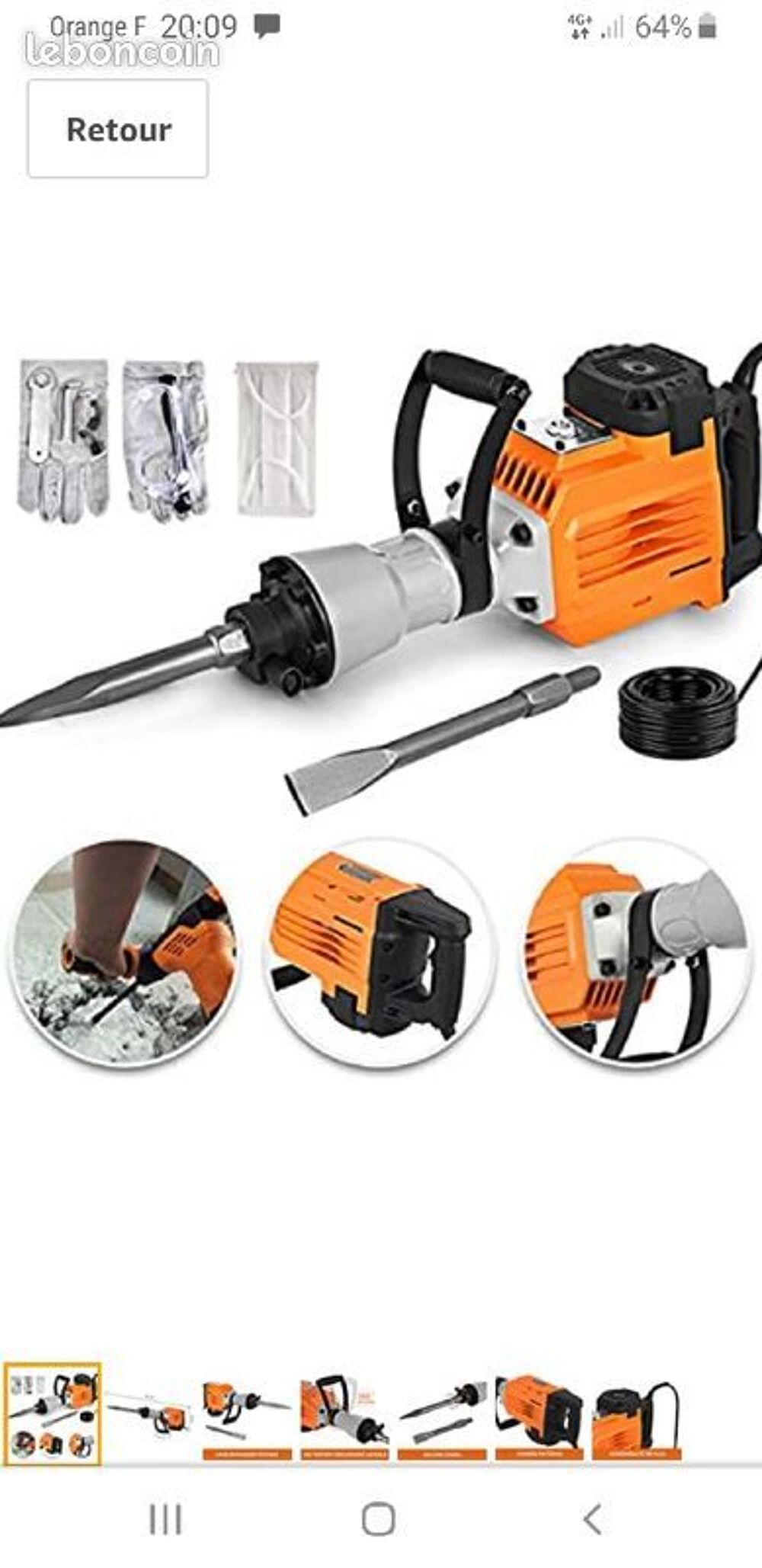 Marteau Piqueur Pro Bricolage