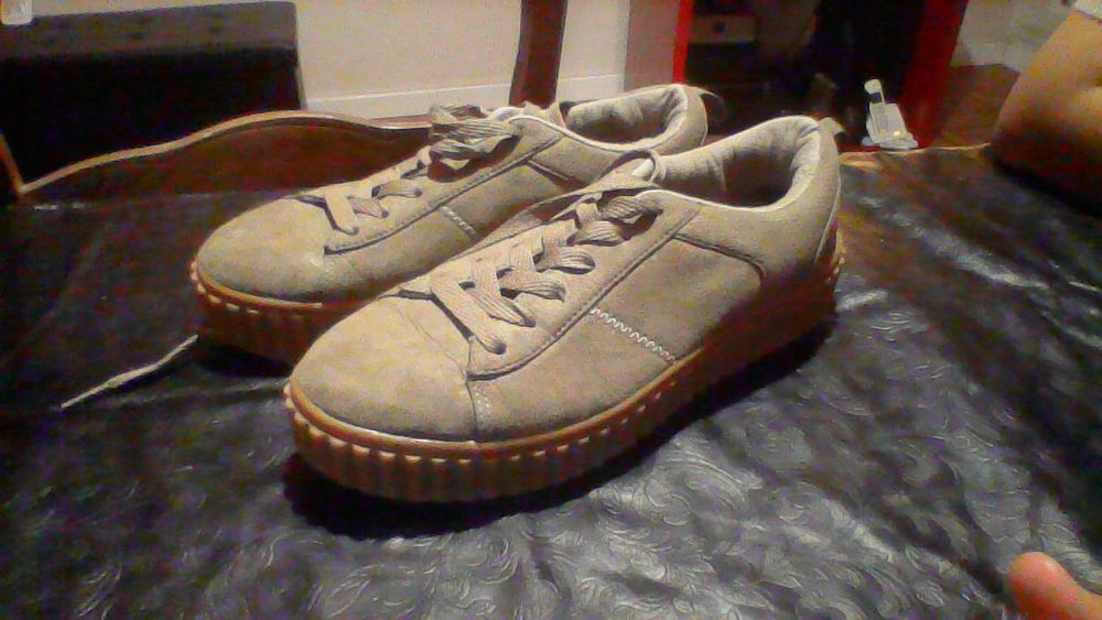 s baskets vert kaki Chaussures