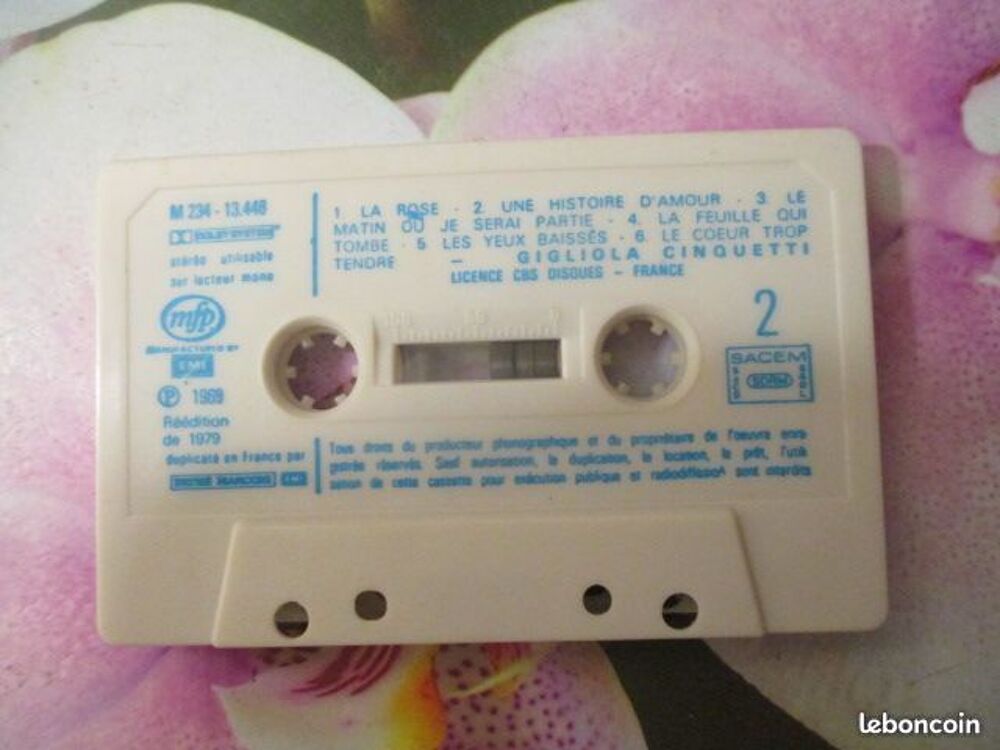 Cassette audio Gigliola Cinquetti CD et vinyles