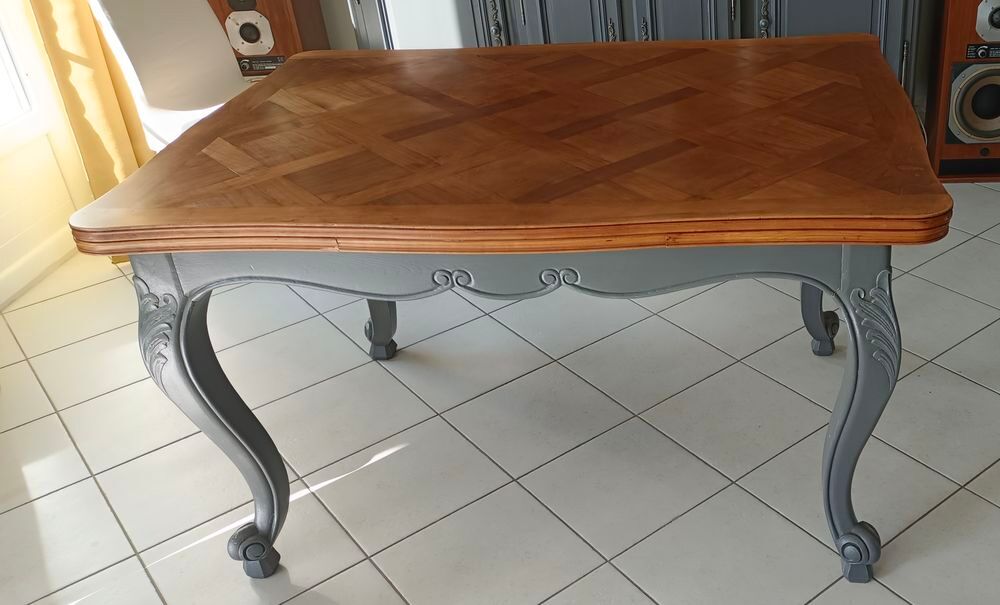 Table merisier ancienne avec 6 chaises Meubles