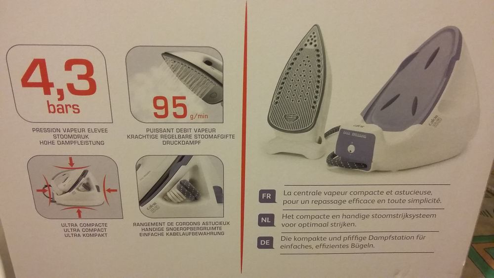 Centrale vapeur CALOR EASY PRESSING Electroménager
