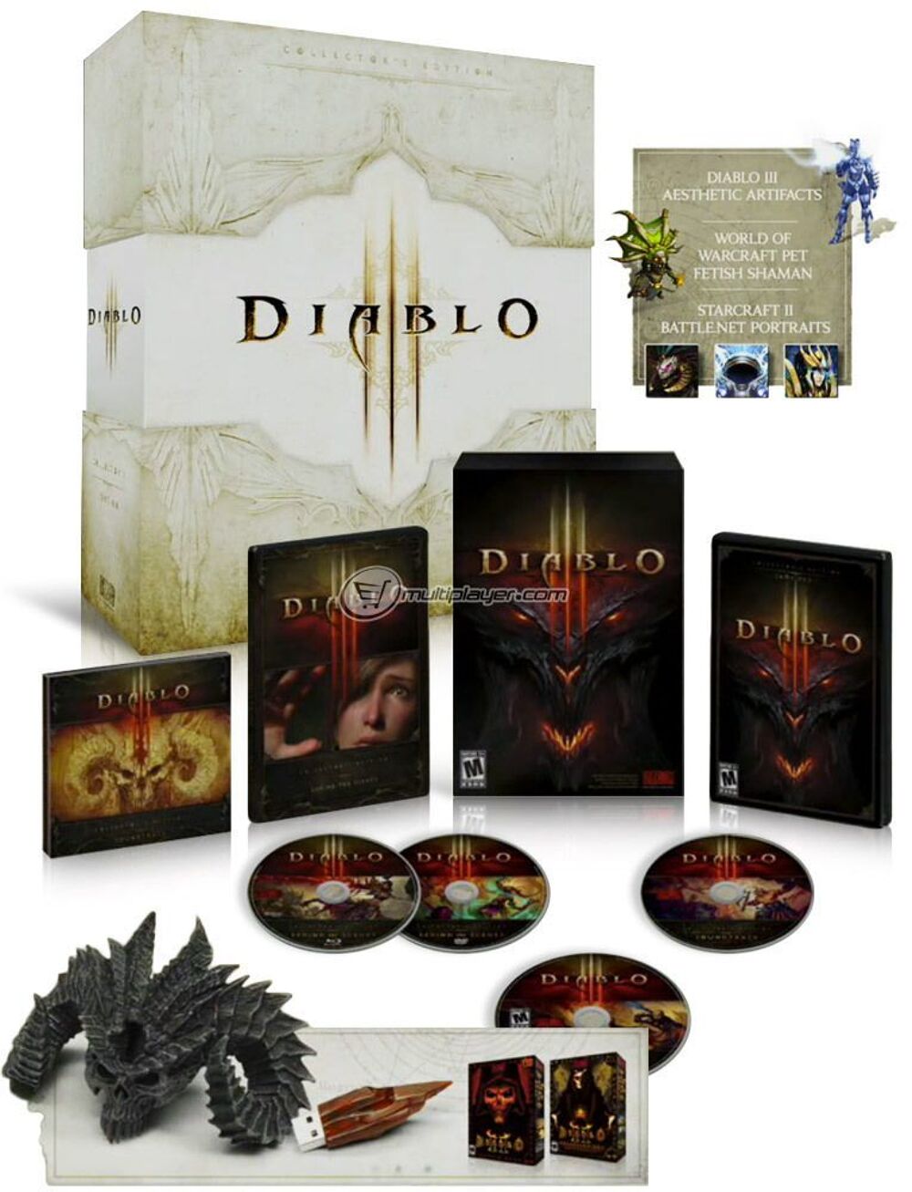 Diablo III 3 - Collector Edition - EN NEUF
Code utilis&eacute;
Consoles et jeux vidéos