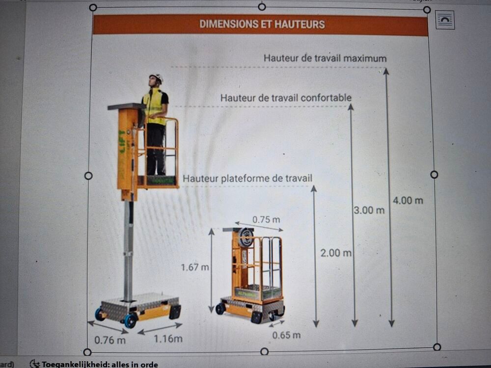 ECO lift. Ascenseur manuel Bricolage