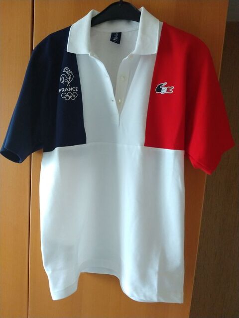 Polo LACOSTE Sport édition France Olympique 2024 90 Gentilly (94)