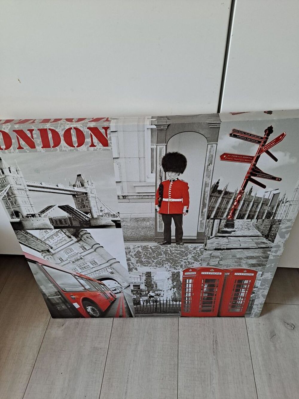 TABLEAU LONDON 60 X 60 CM Décoration