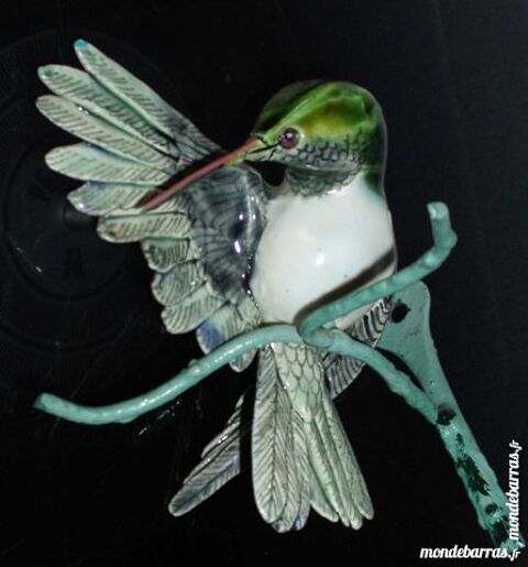 Tr�s joli COLIBRI en porcelaine tr�s ancien 1 Antibes (06)
