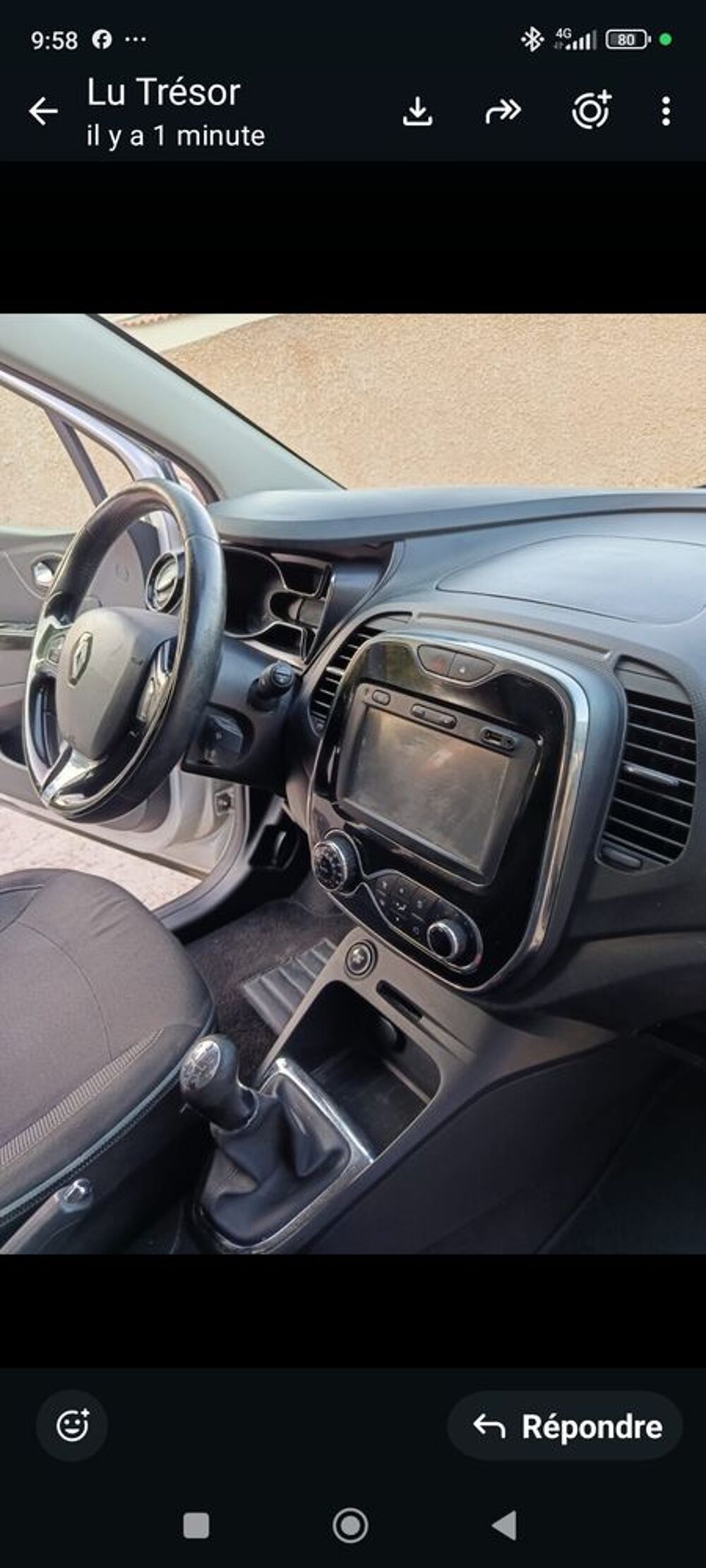 Captur dCi 90 Energy S&S eco&sup2; Intens 2014 occasion 20600 Furiani