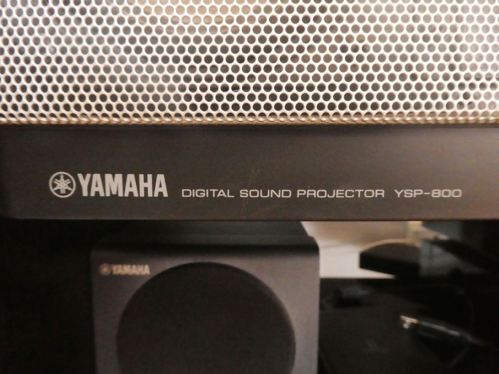 Ensemble YAMAHA Home Cin&eacute;ma (Barre son YSP-800) + Meuble TV Audio et hifi