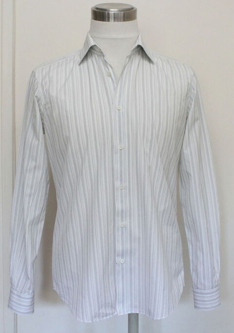 Chemise fines rayures HERMES T.39 150 Issy-les-Moulineaux (92)