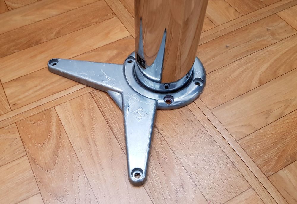 Pied de table ou plan de travail inox 700/730 mm Bricolage