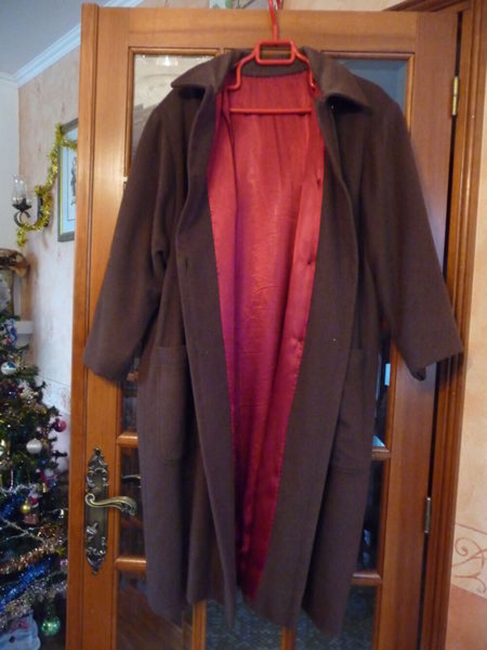 MANTEAU FEMME T46/48 MARRON Vêtements