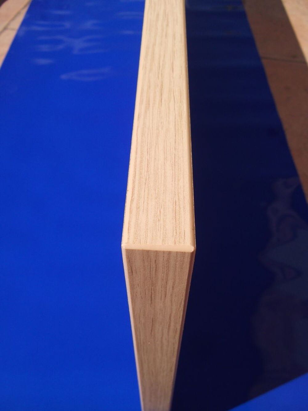 Lot 32 &eacute;tag&egrave;res Retif m&eacute;lamin&eacute; ton h&ecirc;tre 120cm x40cm x 2,2cm Meubles