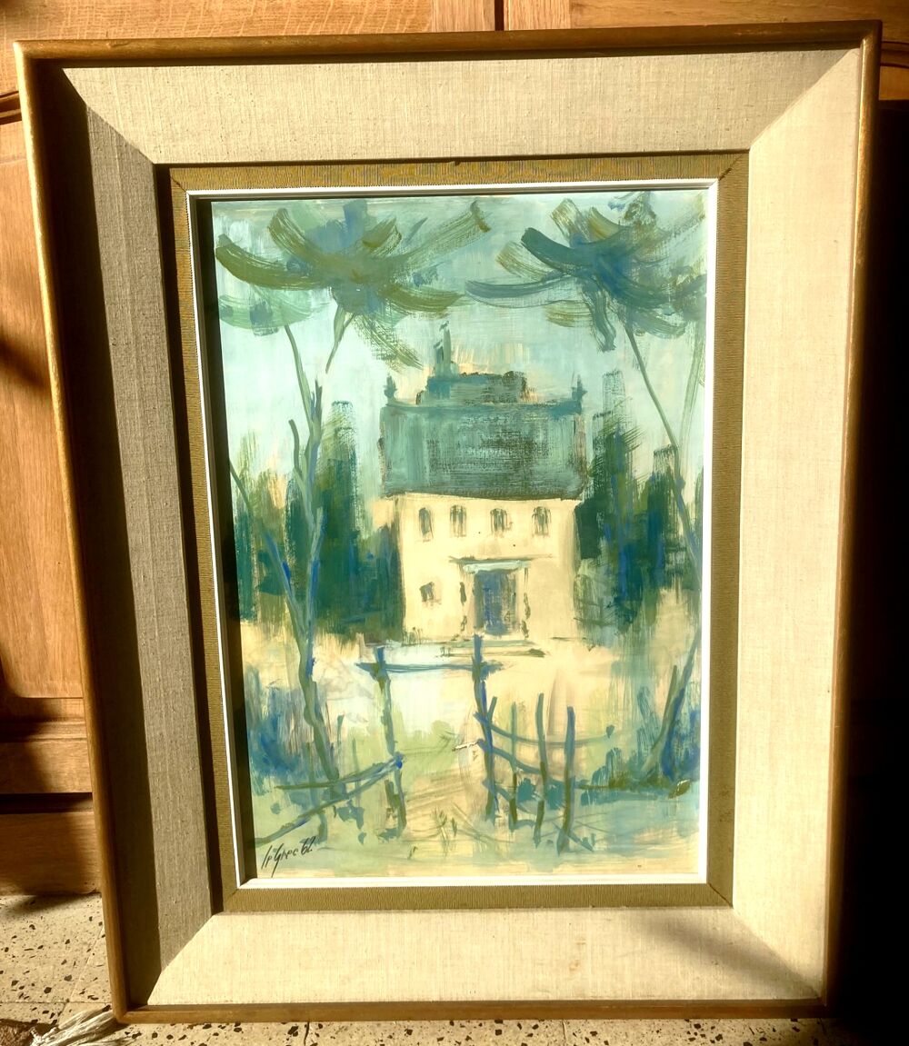 Tableau J.Le Grec 1935-1990 Décoration