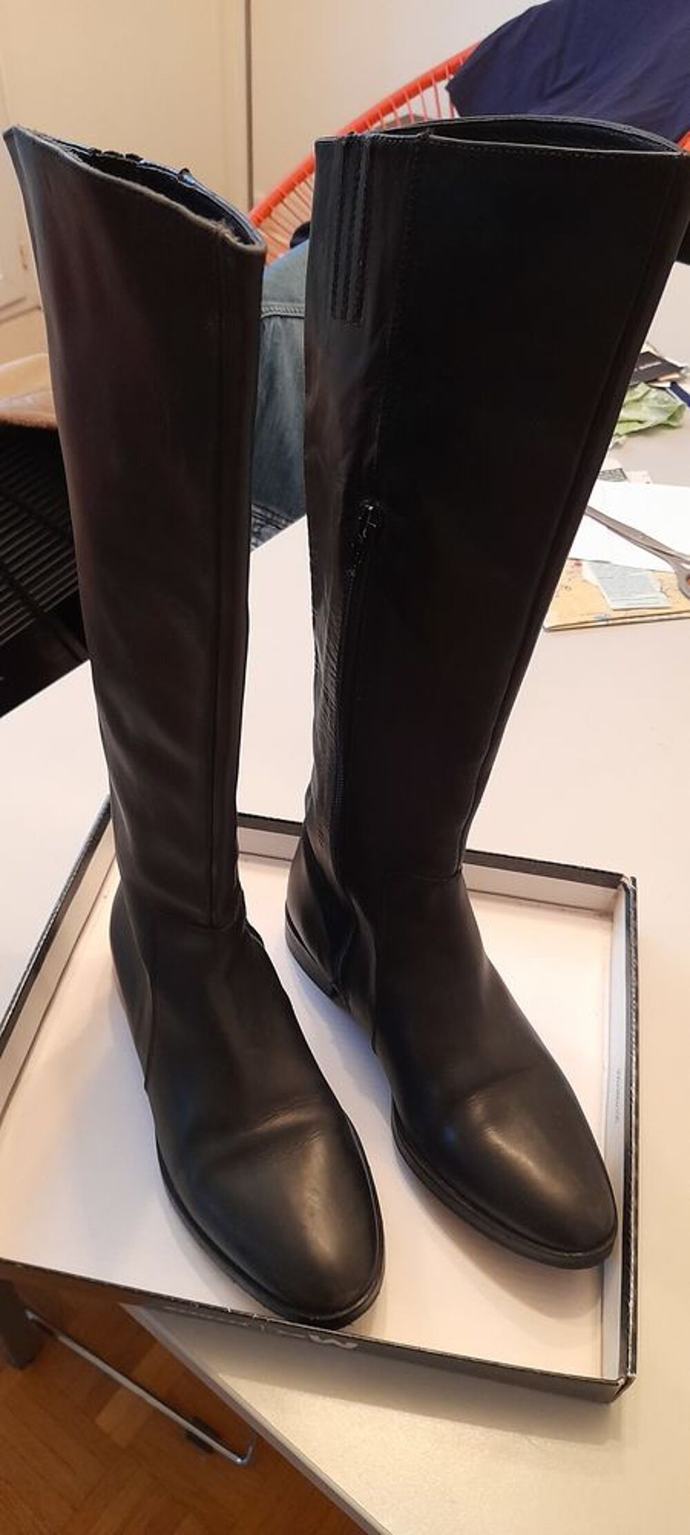 Botte cuir femme pointure 36 Chaussures