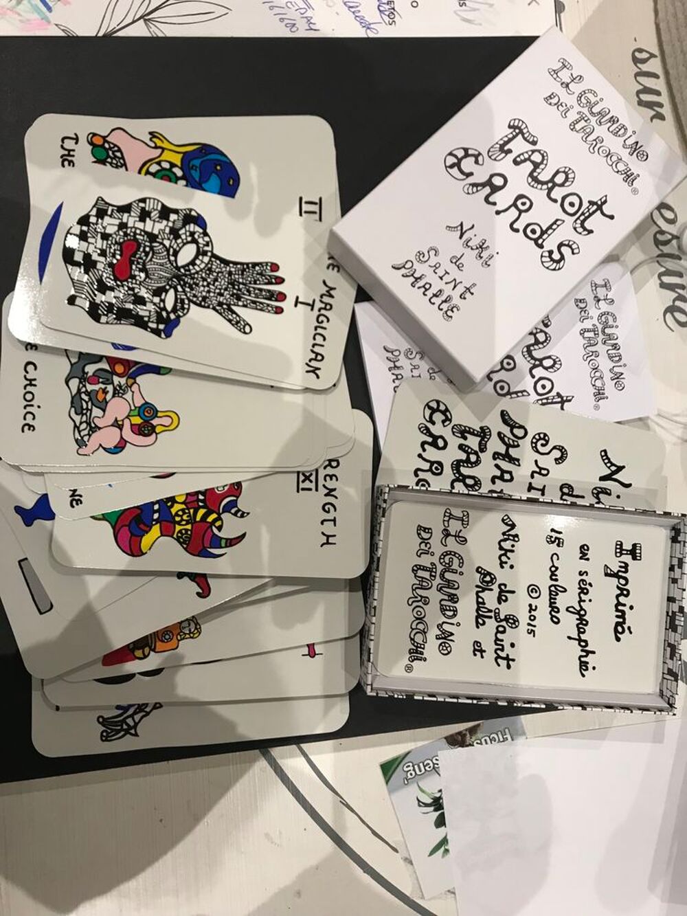 Tarot Niki de St phalle neuf rare collector Jeux / jouets