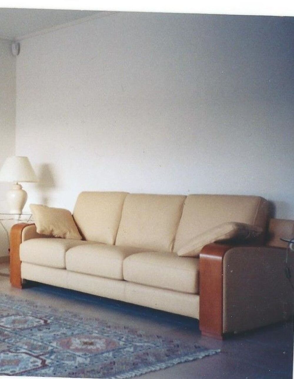 CANAPE CUIR STYLE ART DECO Meubles