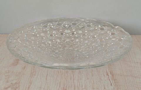 Corbeille � fruits en verre plate 33 cm de diam�tre 4 Metz (57)