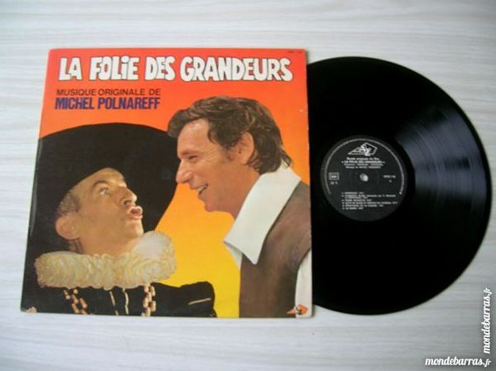 33 TOURS LA FOLIE DES GRANDEURS - POLNAREFF CD et vinyles