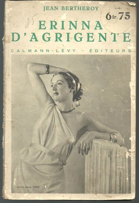 Jean BERTHEROY Les tablettes d'Erinna d'Agrigente - 1921 10 Montauban (82)