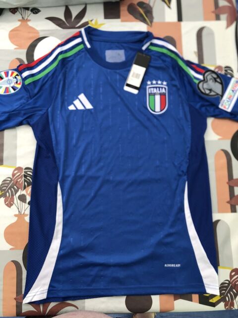 Maillot foot ITALIE bleu  2024/2025 30 Roubaix (59)