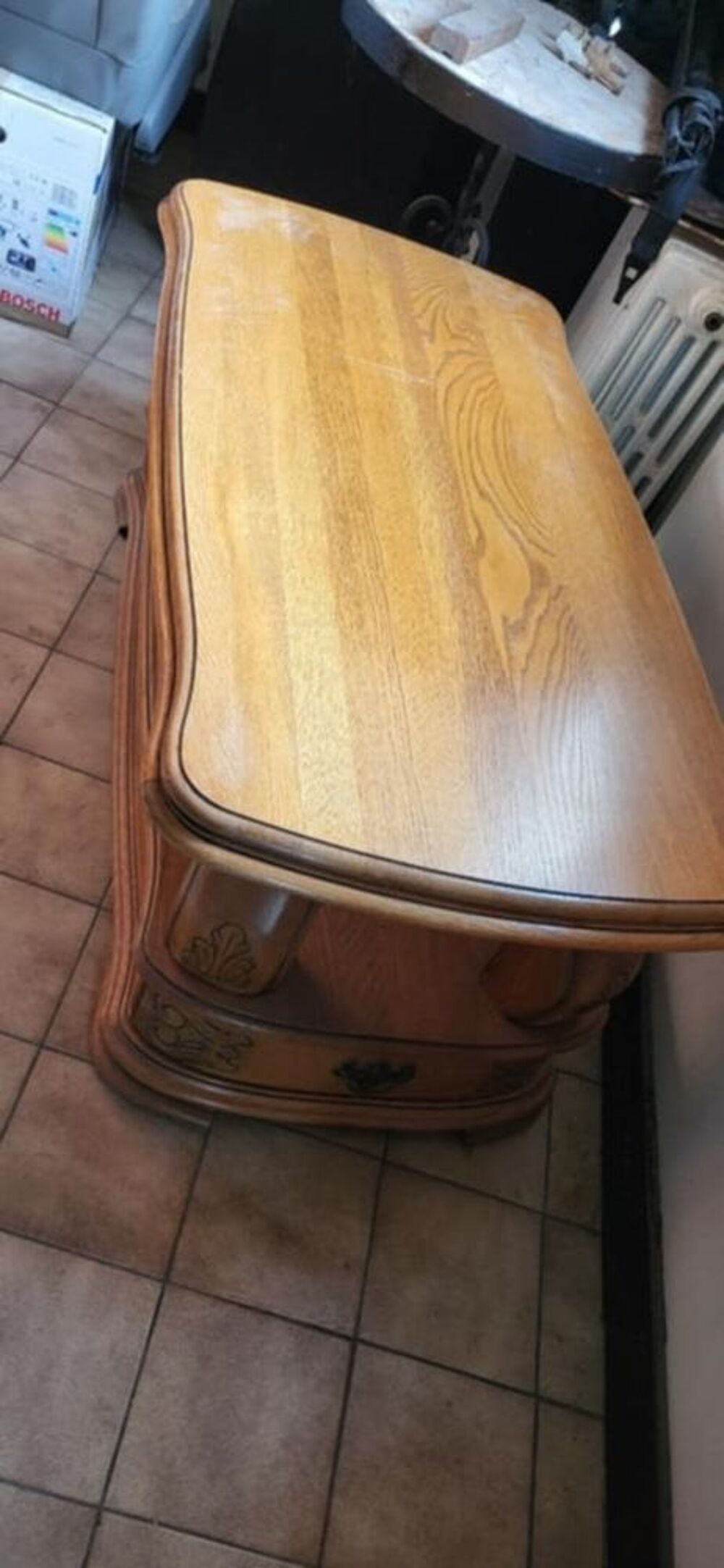 table basse en h&ecirc;tre massif Meubles