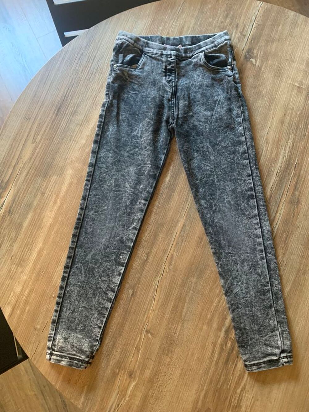 Jean enfant fille taille &eacute;lastique " Lili Mar Vêtements enfants