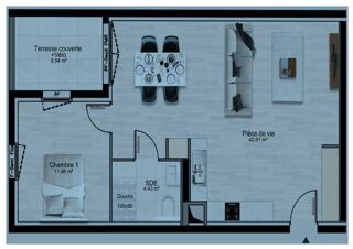 Location Appartement TRES BEL APPARTEMENT DANS UNE RESIDENCE NEUVE A CLOUANGE Clouange