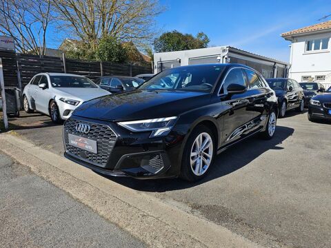Audi A3 Berline 35 TDI 150 S tronic 7 Business line 2021 occasion Carbon-Blanc 33560