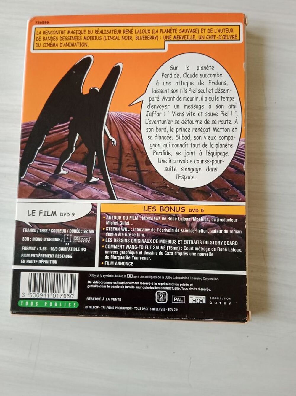 DVD LES MAITRES DU TEMPS DVD et blu-ray