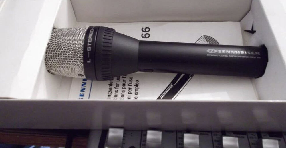 Micro de cin&eacute;ma st&eacute;r&eacute;o Sennheiser MKE66 Etat neuf Instruments de musique
