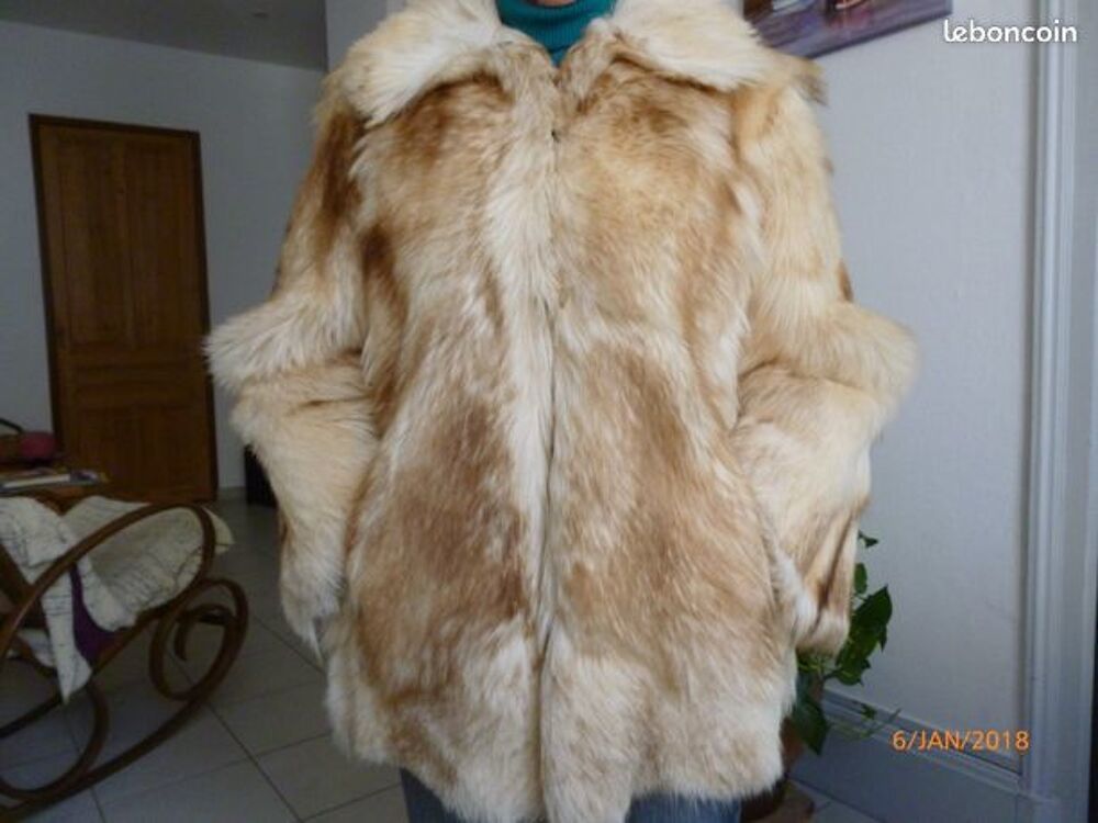 veste fourrure vintage Vêtements