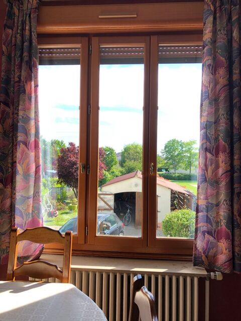 Fentre bois avec volet encastr en alu 160 x 193,5cm 420 Chtenoy-le-Royal (71)