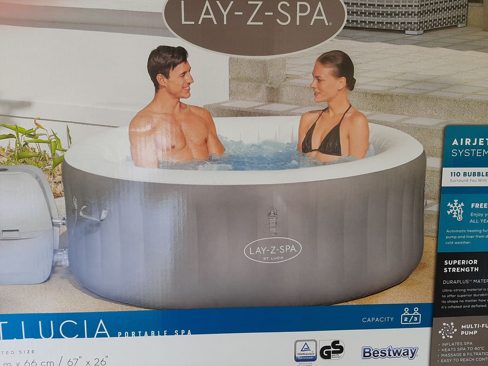 spa gonflable Jardin