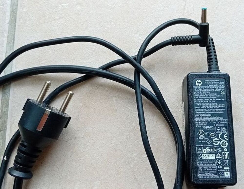 alimentation HP19.5 V 2.31 A Matériel informatique