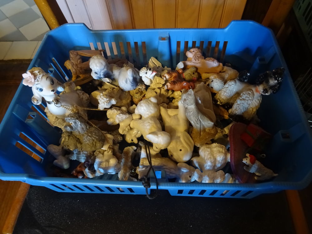 Lot de chiens caniches Décoration