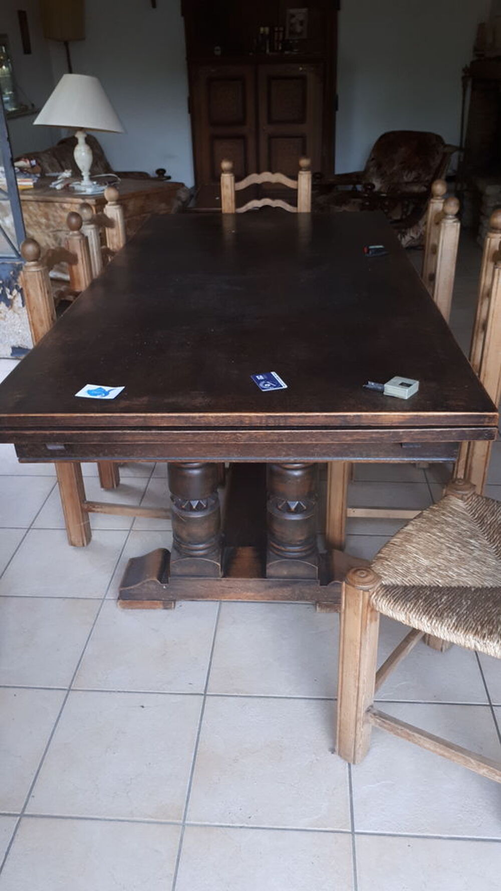 Table bois massif A Emporter &agrave; Biot 06410 Meubles
