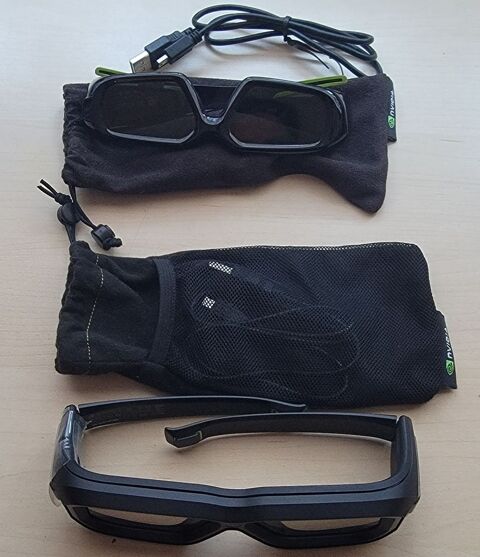 Lunettes 3D marque NVIDIA 35 Houplin-Ancoisne (59)