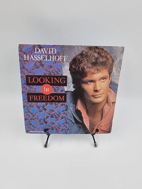 Vinyle 45 tours David Hasselhoff : Looking for Freedom  3 Vulbens (74)