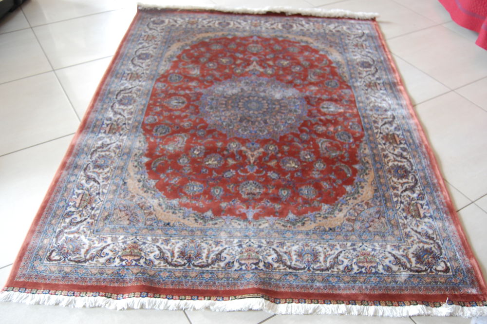 Tapis Persan ( 2,04 m&sup2;) - fait &agrave; la main Décoration