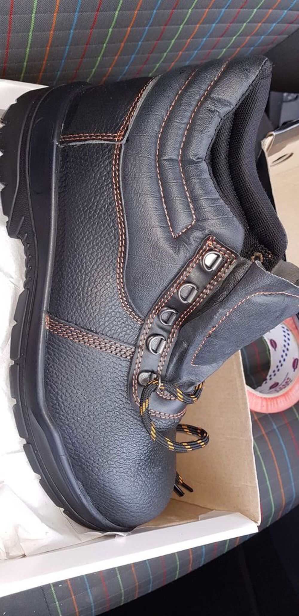 chaussure de S&eacute;curit&eacute; noir neuf T46 Bricolage