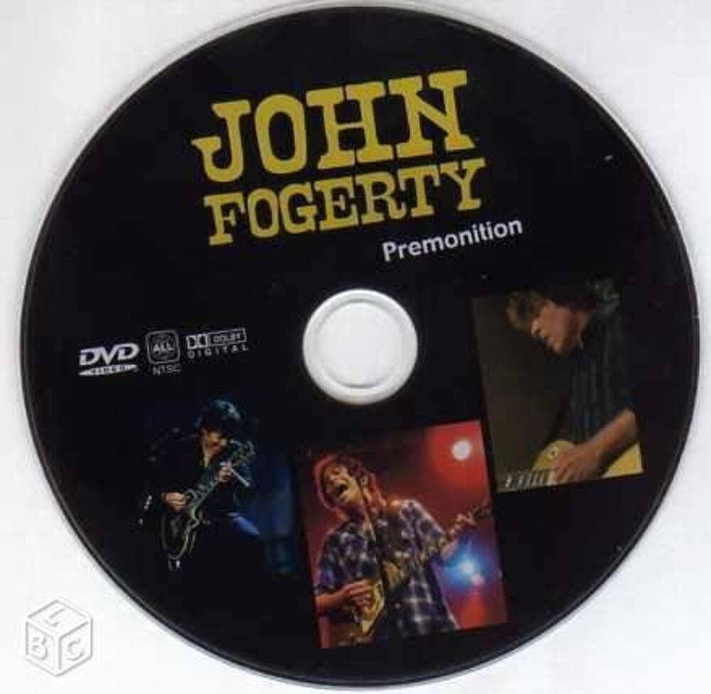JOHN FOGERTY PREMONITION DVD et blu-ray