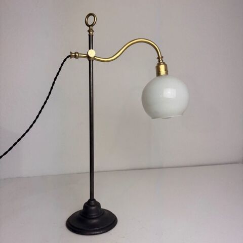 ANCIENNE LAMPE DE BUREAU MONTE ET BAISSE  VINTAGE 110 Montreuil (93)