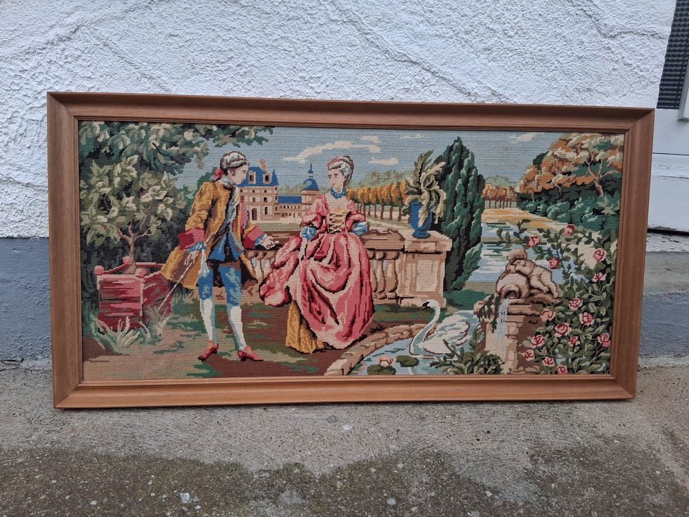 Tableau canevas fait main Décoration