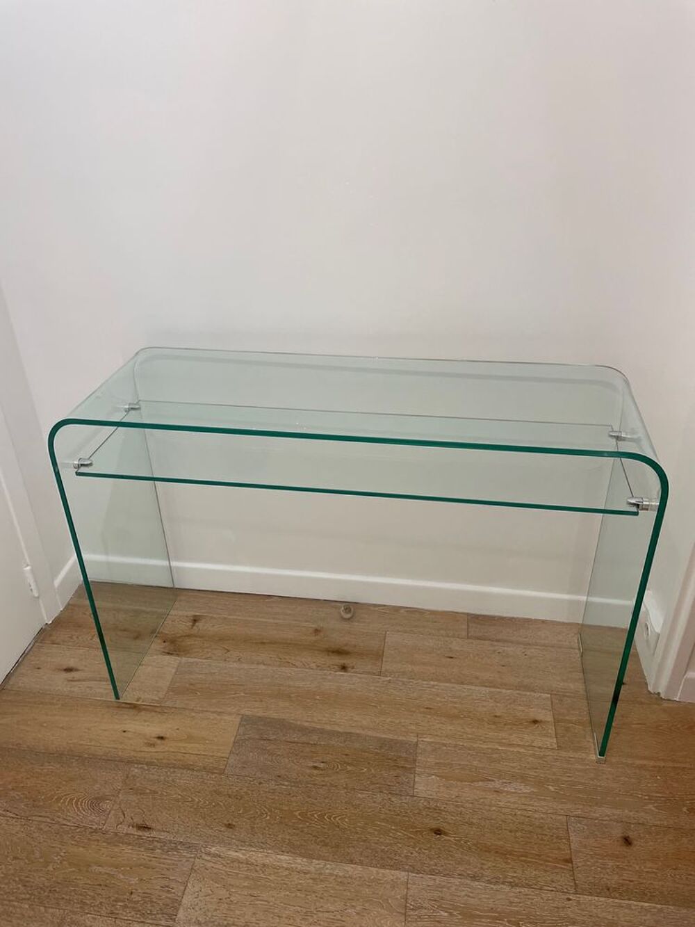 CONSOLE EN VERRE TREMP&Eacute; PIETRA Meubles