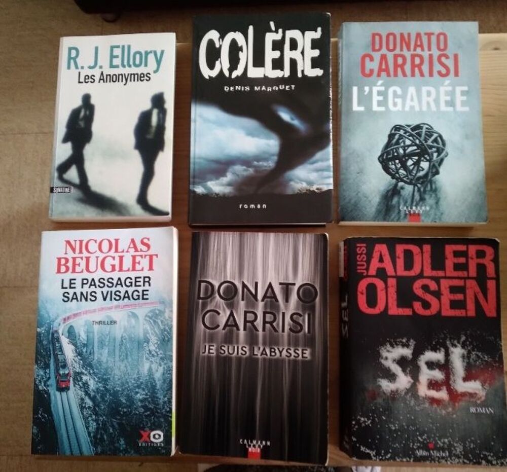 Livres thriller suspense Livres et BD