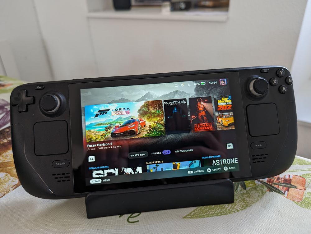 Offre Exclusive : Pack Complet Steam Deck 256Go LCD avec Acc Consoles et jeux vidéos